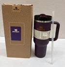 **Stanley 40oz Stainless Steel H2.0 FlowState Quencher Tumbler – Plum | Brand New Insulated Travel Mug**