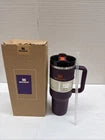 **Stanley 40oz Stainless Steel H2.0 FlowState Quencher Tumbler – Plum | Brand New Insulated Travel Mug**