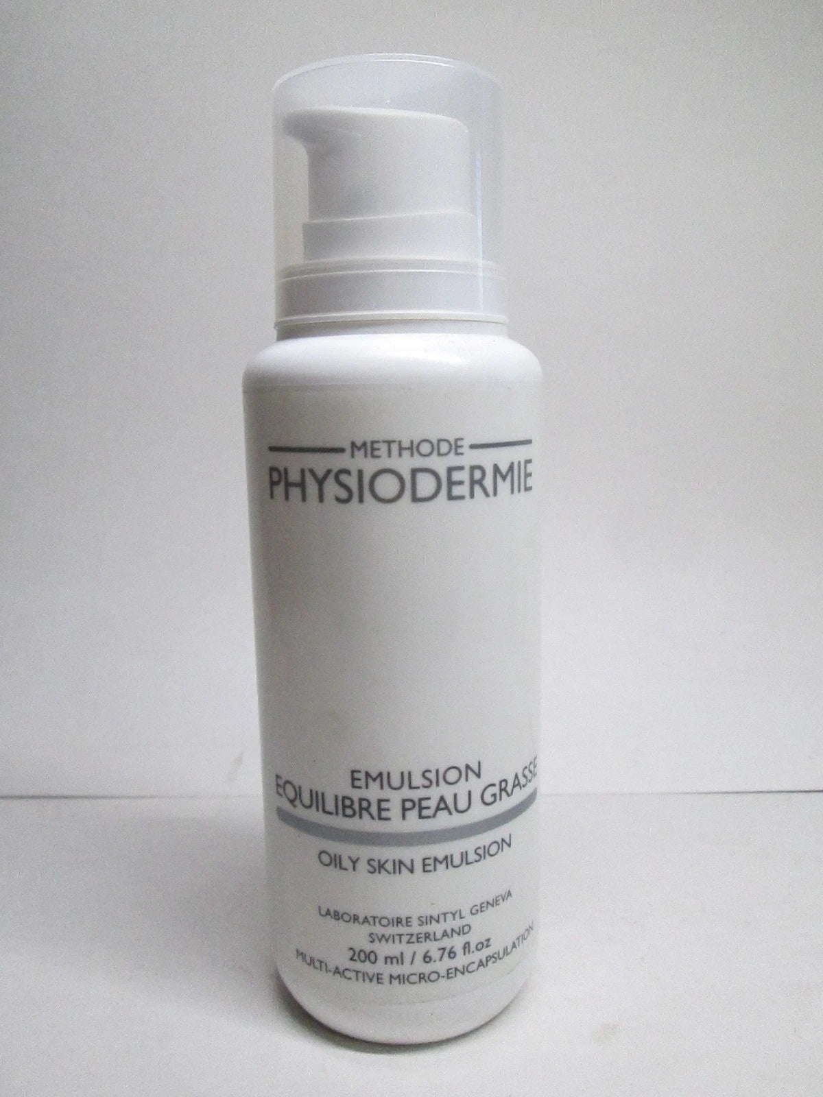 PHYSIODERMIE Oily Skin Cream Emulsion 6.76 fl oz / 200 ml New