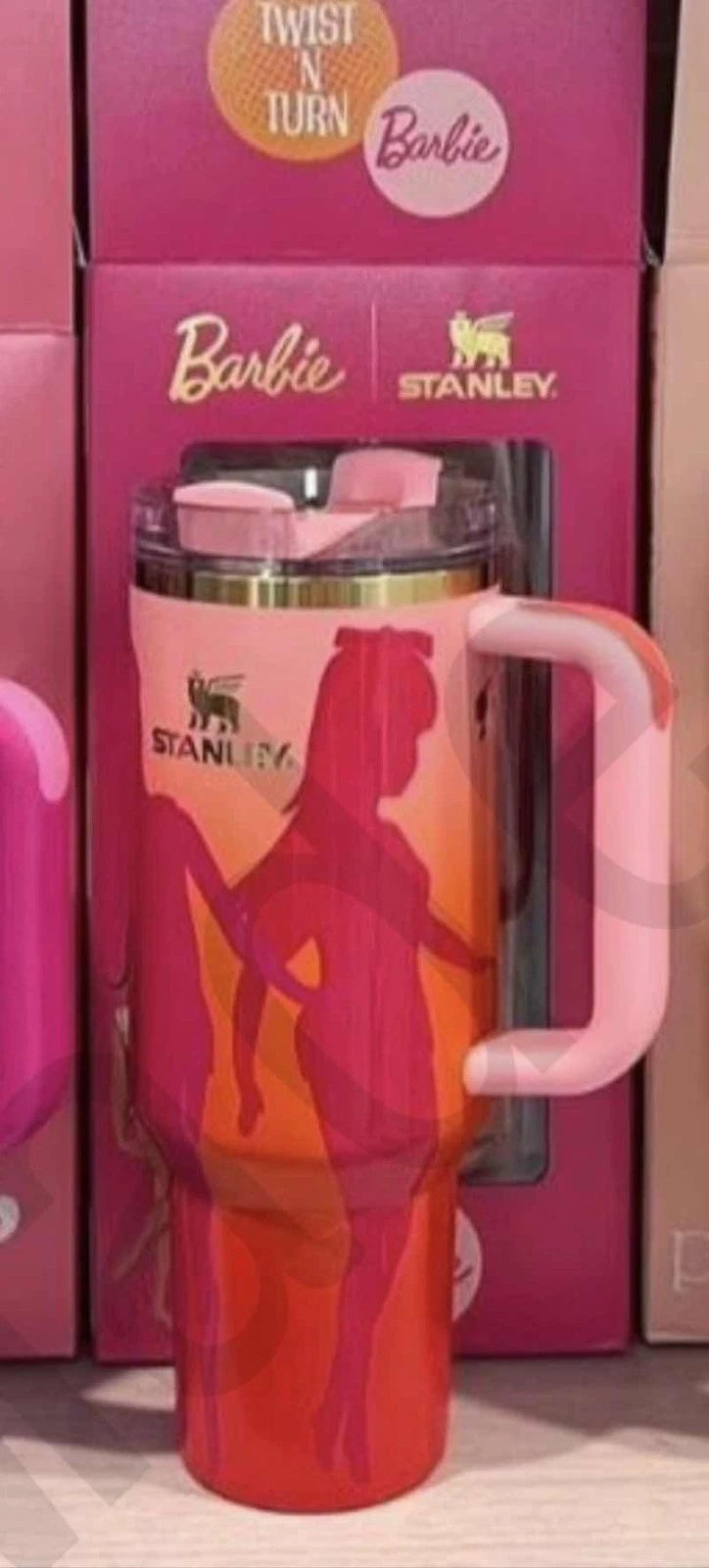 Barbie x Stanley 60s Twist 'N Turn 40 oz Quencher H2.0 FlowState Tumbler – Limited Edition – Brand New